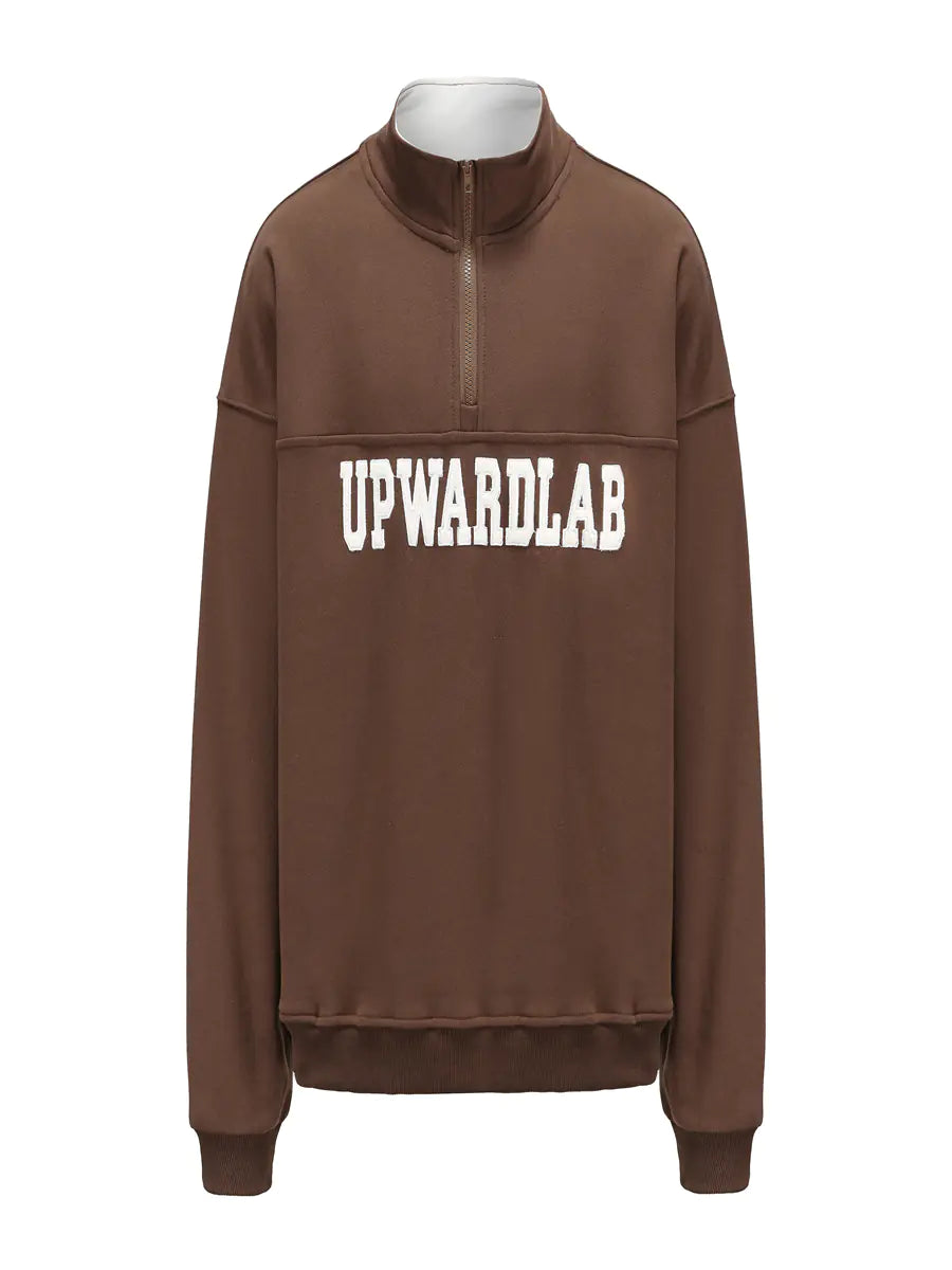 Half-Zip Lapel Sweater by National Tide Brand